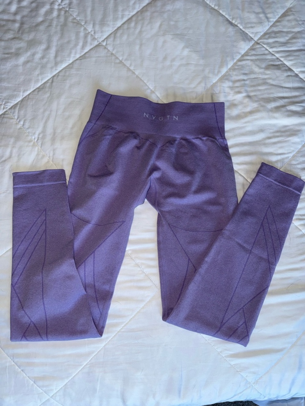 NVGTN Lavender Seamless Performance Leggings